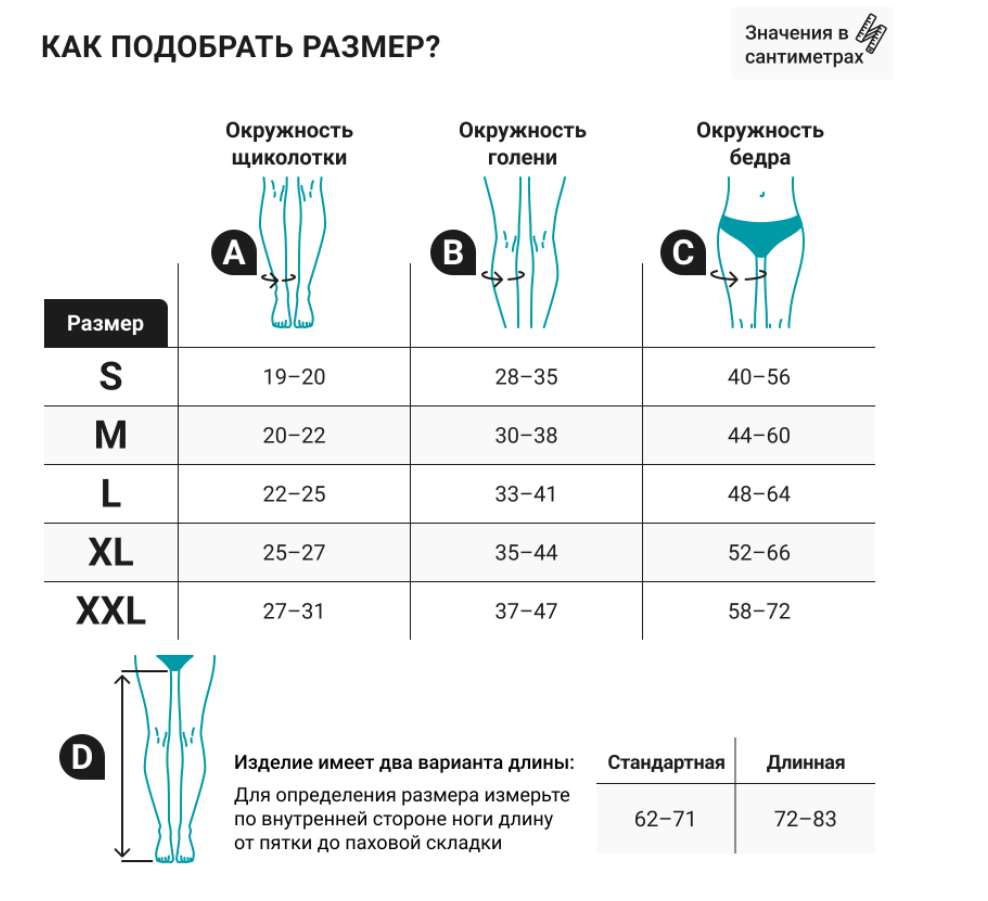 Компрессионные колготки 2С305 VENOTEKS, 2 класс купить в OrtoMir24