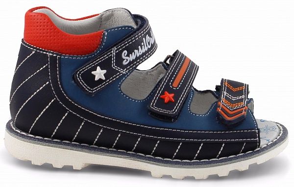 Детские босоножки 55-196S Sursil-Ortho летние