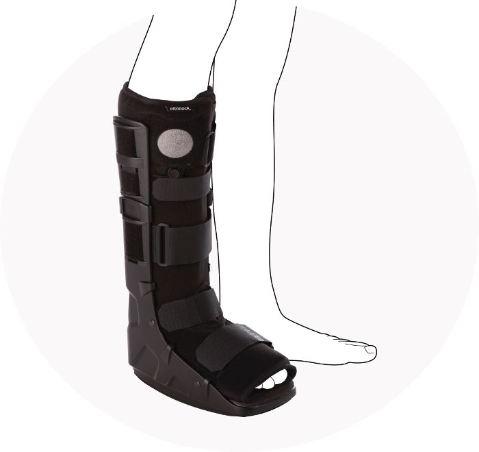 Ортез на голеностоп 50S12 Otto Bock, сильная фиксация купить в OrtoMir24